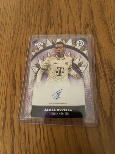 Jamal Musiala 2025 Topps Deco /25