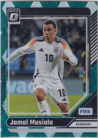 Jamal Musiala 2024 Panini Donruss Optic Argyle Prizm