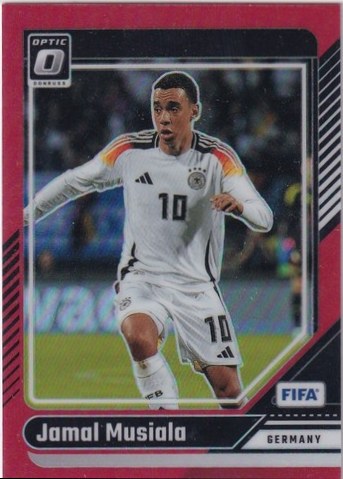 Jamal Musiala 2024 Panini Donruss Optic Red Prizm /299