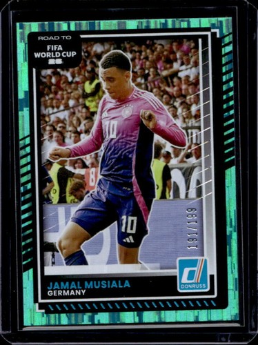Jamal Musiala 2025 Panini Donruss Teal /199