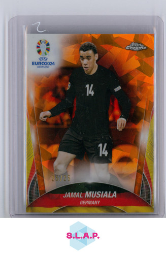 Jamal Musiala 2024 Topps Euro 2024 Sapphire /25