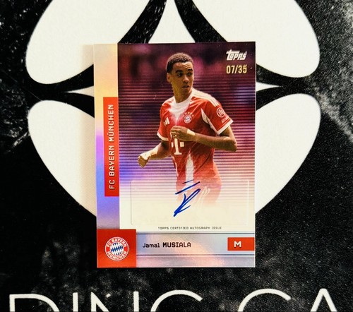 Jamal Musiala 2025 Topps FC Bayern München Purple /35