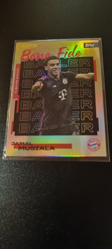 Jamal Musiala 2025 Topps FC Bayern München Team Set 053/125