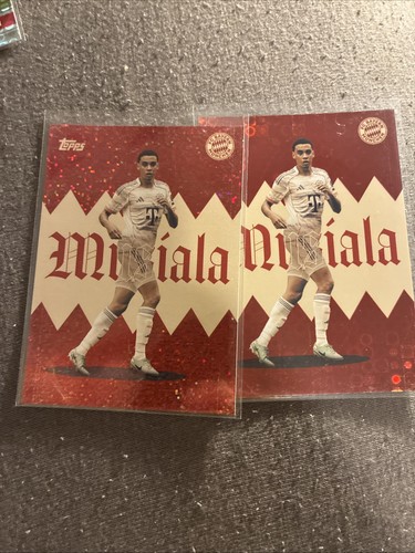 Jamal Musiala 2025 Topps FC Bayern München Team-Set