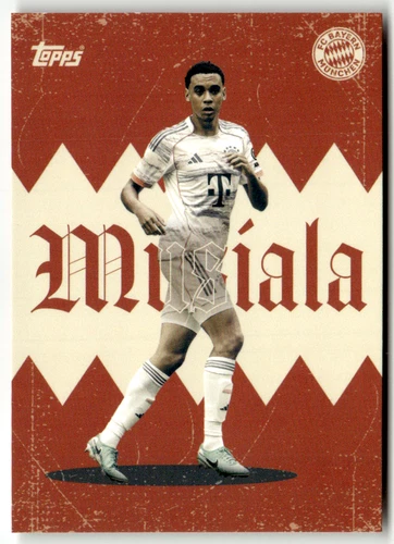 Jamal Musiala 2025 Topps FC Bayern München Team Set DB-1