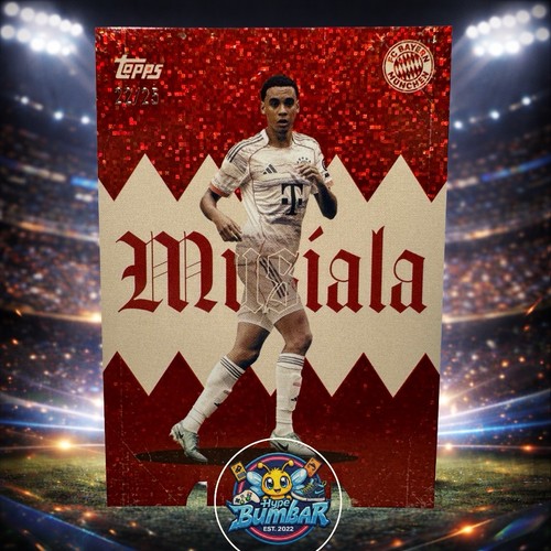 Jamal Musiala 2025 Topps FC Bayern Monaco /25