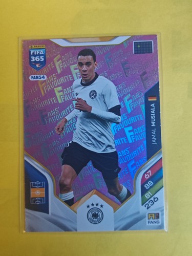 Jamal Musiala 2026 Panini FIFA 365 Pink