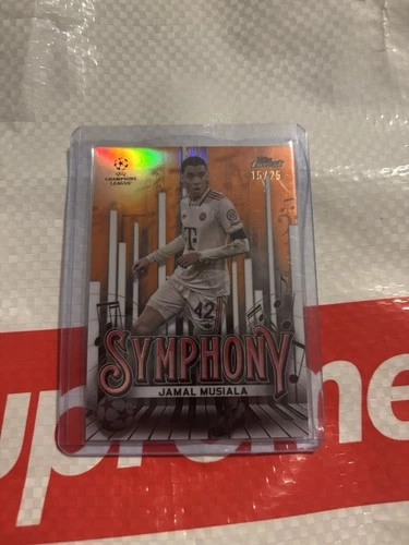 Jamal Musiala 2024 Topps Finest /25