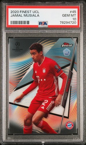 Jamal Musiala 2020 Topps Finest