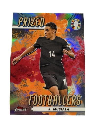 Jamal Musiala 2023 Panini Finest Arancione Rosso