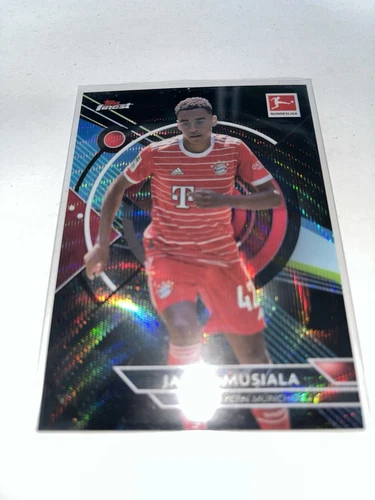 Jamal Musiala 2022 Panini Finest Black Wave /199