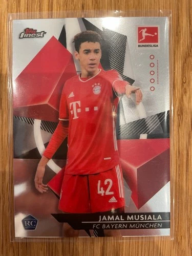 Jamal Musiala 2021 Topps Finest Chrome