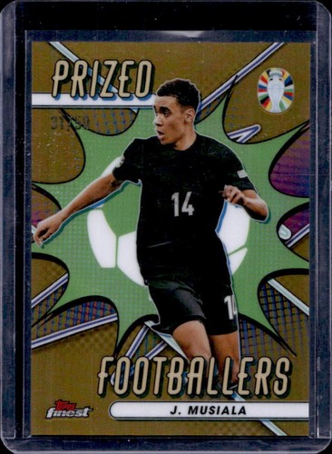 Jamal Musiala 2023 Topps Finest Gold /50