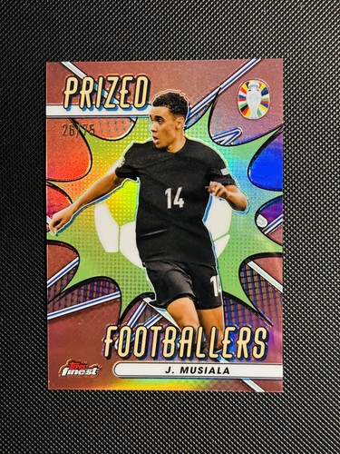 Jamal Musiala 2023 Topps Finest Oro /75