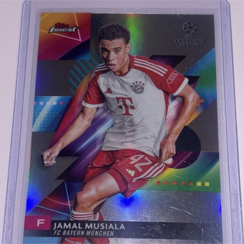 Jamal Musiala 2024 Topps Finest Refractor