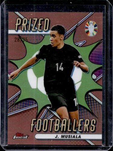 Jamal Musiala 2024 Topps Finest Rose Gold /75