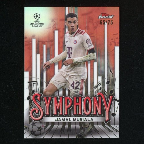 Jamal Musiala 2024 Topps Finest Rose Gold /75