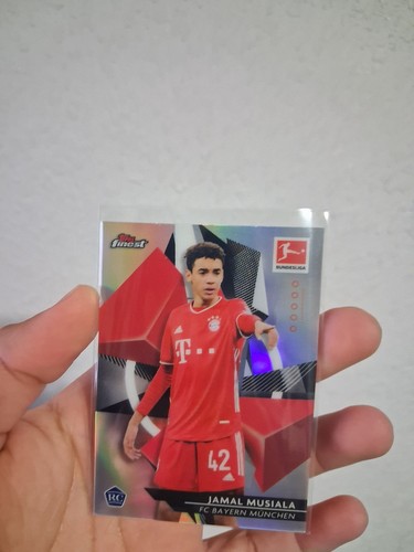 Jamal Musiala 2021 Topps Finest Silver