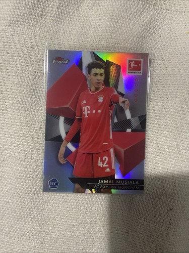 Jamal Musiala 2020 Topps Finest Silver