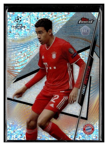 Jamal Musiala 2021 Topps Finest Speckle /125