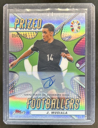 Jamal Musiala 2023 Topps Finest UEFA Refractor /100