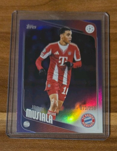 Jamal Musiala 2025 Topps Flagship Purple /250