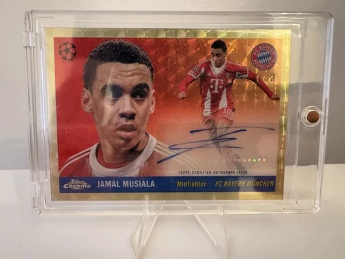 Jamal Musiala 2025 Topps Flagship Superfractor 1/1