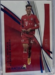 Jamal Musiala 2021 Panini Immaculate Sapphire /25