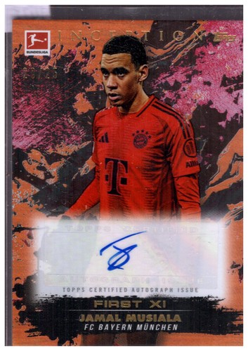 Jamal Musiala 2024 Topps Inception /25
