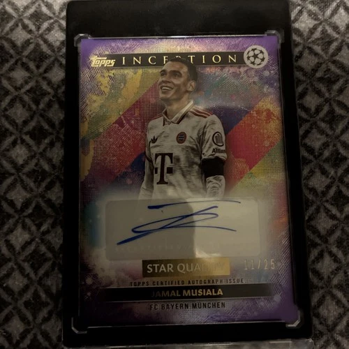 Jamal Musiala 2024 Topps Inception Calidad Estrella /25