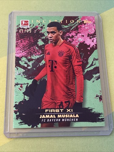 Jamal Musiala 2024 Topps Inception Green /75