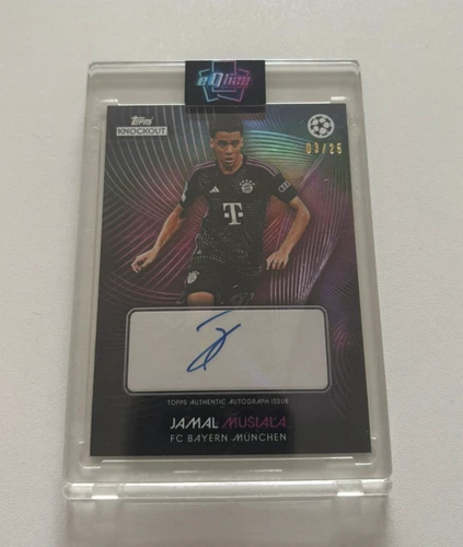 Jamal Musiala 2024 Topps Knockout Purple /25