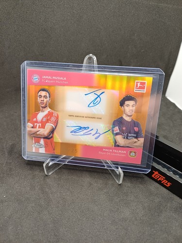Jamal Musiala / Malik Tillman 2025 Topps Chrome Bundesliga /25
