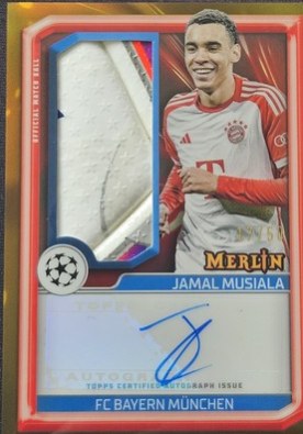 Jamal Musiala 2023 Topps Merlin Champions