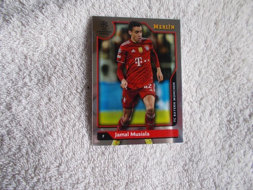 Jamal Musiala 2022 Panini Merlin Champions League