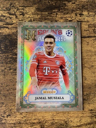 Jamal Musiala 2023 Topps Merlin Chrome