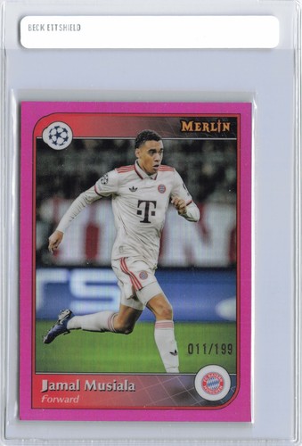 Jamal Musiala 2025 Topps Merlin Chrome /199