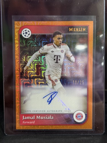 Jamal Musiala 2024 Topps Merlin Chrome /25