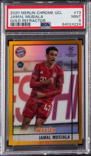 Jamal Musiala 2020 Topps Merlin Chrome /50