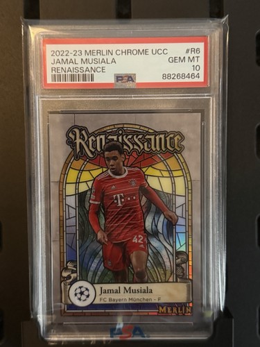 Jamal Musiala 2022 Topps Merlin Chrome