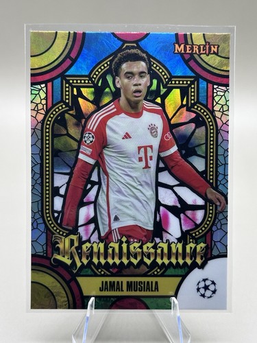 Jamal Musiala 2024 Panini Merlin Chrome