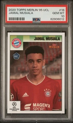 Jamal Musiala 2020 Topps Merlin Chrome