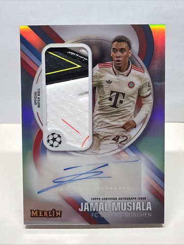 Jamal Musiala 2024 Topps Merlin Chrome
