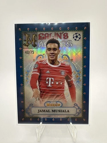 Jamal Musiala 2023 Topps Merlin Chrome /75
