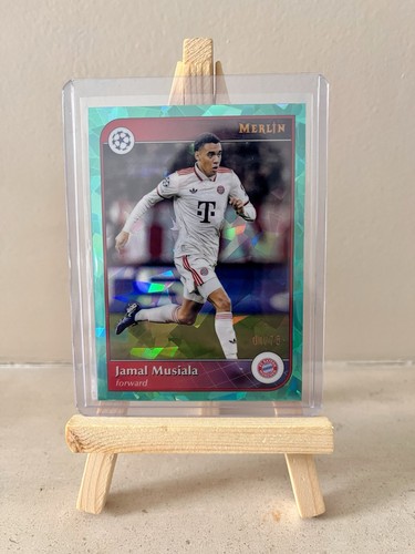 Jamal Musiala 2024 Topps Merlin Chrome /75