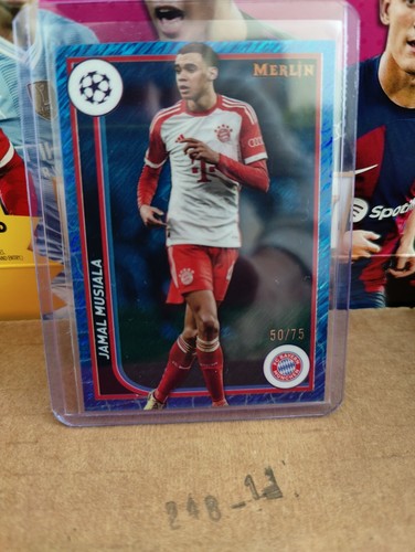 Jamal Musiala 2023 Topps Merlin Chrome /75