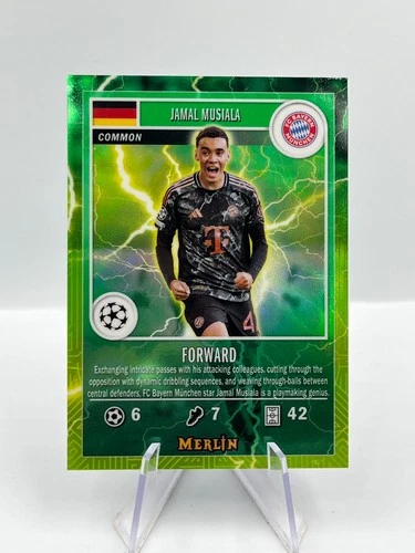 Jamal Musiala 2024 Topps Merlin Chrome