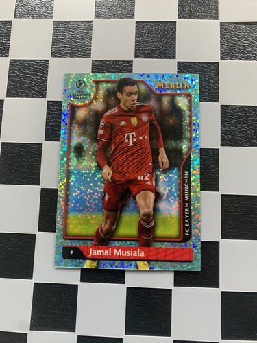 Jamal Musiala 2021 Topps Merlin Chrome Aqua /199