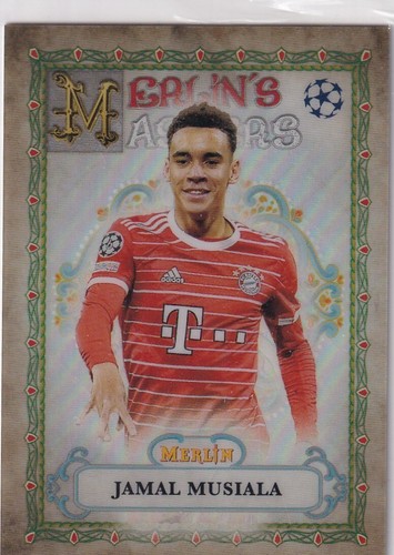 Jamal Musiala 2022 Topps Merlin Chrome MM-5
