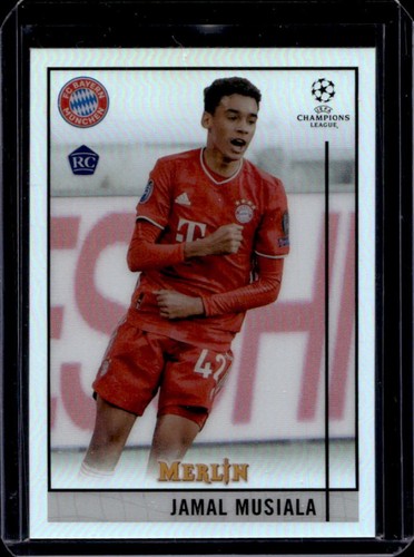 Jamal Musiala 2020 Topps Merlin Chrome Refractor #73